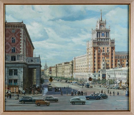 Чижов Борис Михайлович.  Площадь Маяковского